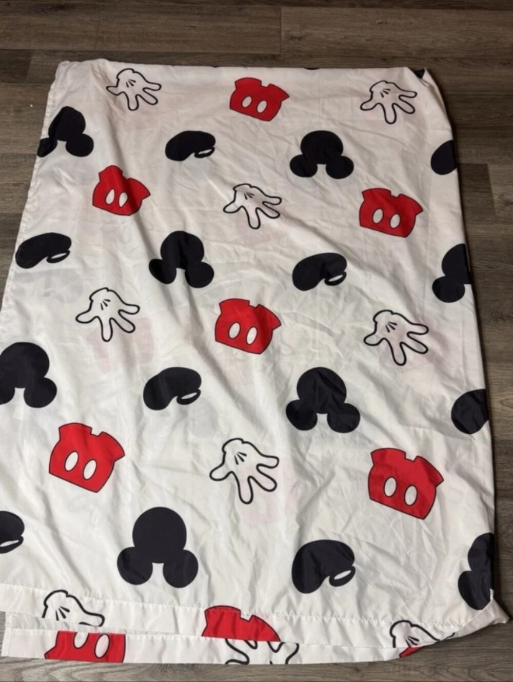Full SizeVintage Mickey Mouse Disney Bedding Sheets Flat & Fitted Sheet Set 1978